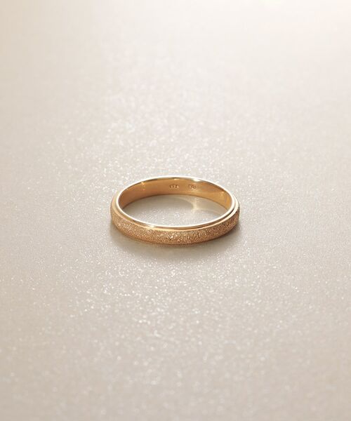 COCOSHNIK / ココシュニック リング | K10平甲ダイヤモンドダスト リング | 詳細1