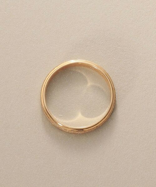 COCOSHNIK / ココシュニック リング | K10平甲ダイヤモンドダスト リング | 詳細3