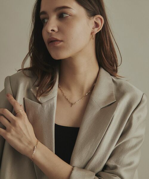 COCOSHNIK / ココシュニック リング | K10平甲ダイヤモンドダスト リング | 詳細5