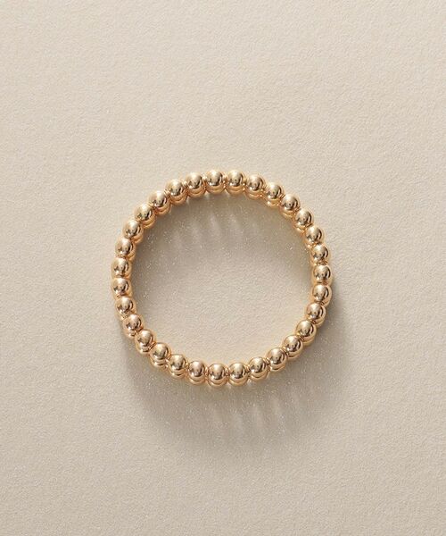 COCOSHNIK / ココシュニック リング | K10プレーンボール2連 リング | 詳細3