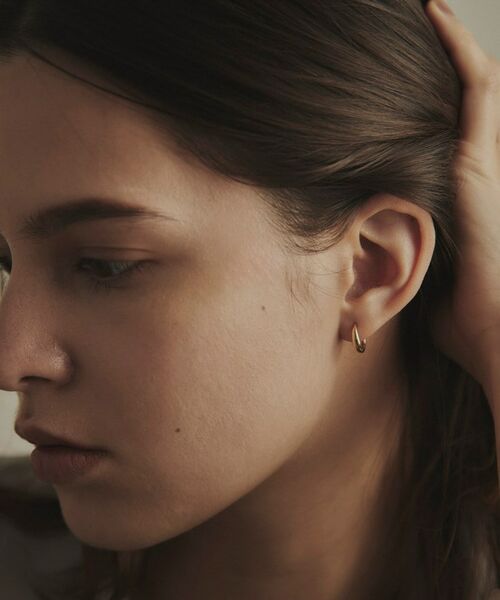 COCOSHNIK / ココシュニック ピアス・イヤリング | K18月甲 ワンタッチピアス | 詳細7