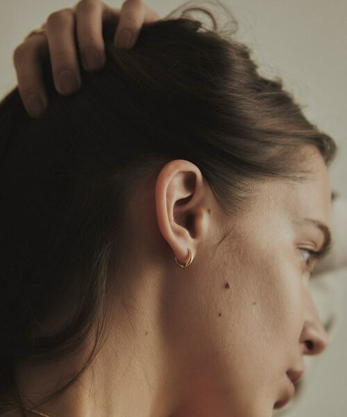 COCOSHNIK / ココシュニック ピアス・イヤリング | K18月甲 ワンタッチピアス | 詳細8