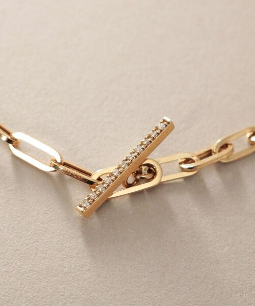COCOSHNIK / ココシュニック ブレスレット・バングル | K10ダイヤモンド 中空プリムダイヤバー ブレスレット | 詳細2