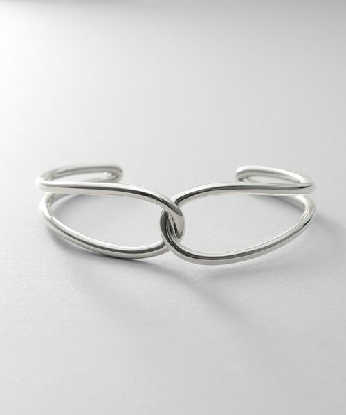 COCOSHNIK / ココシュニック ブレスレット・バングル | シルバー ワンストロークノットバングル | 詳細2