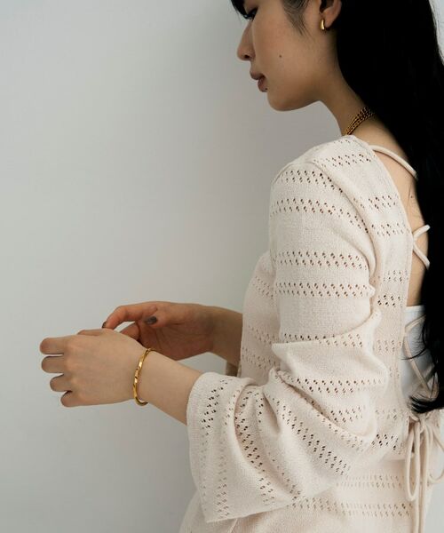 COCOSHNIK / ココシュニック ブレスレット・バングル | シルバー スクリューバングル GP | 詳細7