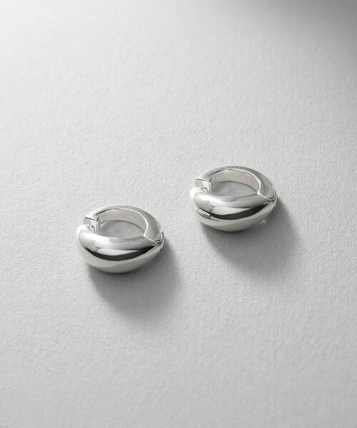 COCOSHNIK / ココシュニック ピアス・イヤリング | シルバー ハギーイヤリング マーキス | 詳細1