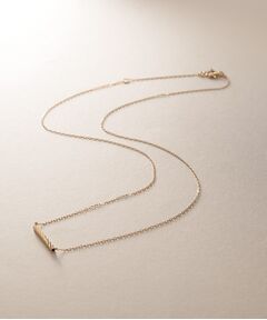 COCOSHNIK / ココシュニック ネックレス・ペンダント・チョーカー | K18カッティングバー ネックレス