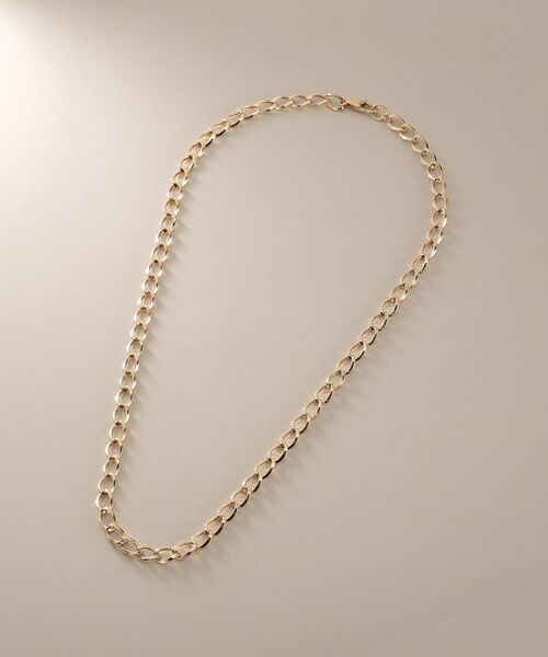 COCOSHNIK / ココシュニック ネックレス・ペンダント・チョーカー | K18中空キヘイチェーン ネックレス | 詳細4