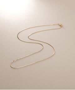 COCOSHNIK / ココシュニック ネックレス・ペンダント・チョーカー | K18ベネチアンフラット ネックレス細