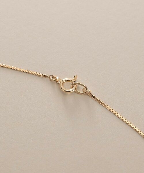 COCOSHNIK / ココシュニック ネックレス・ペンダント・チョーカー | K18ベネチアンフラット ネックレス細 | 詳細3