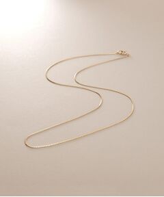 COCOSHNIK / ココシュニック ネックレス・ペンダント・チョーカー | K10ベネチアンフラット ネックレス細