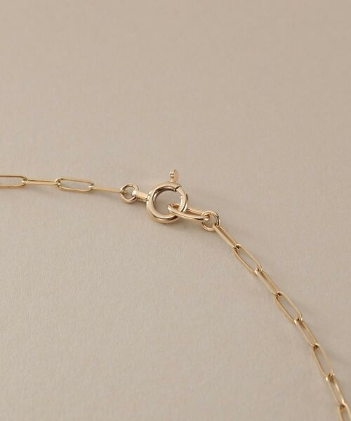 COCOSHNIK / ココシュニック ネックレス・ペンダント・チョーカー | K10プリムケーブルチェーン ネックレス（43cm） | 詳細3