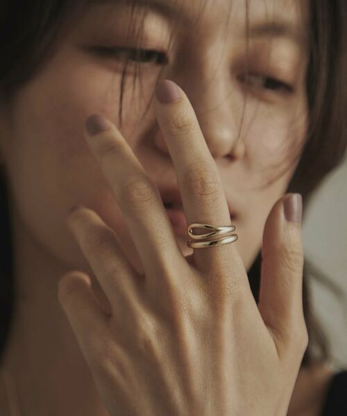 COCOSHNIK / ココシュニック リング | K10ニュアンススリット リング | 詳細7