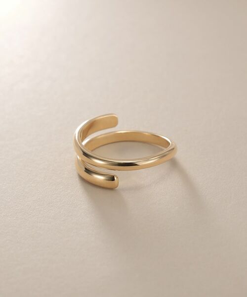 COCOSHNIK / ココシュニック リング | K10スリットオーバーラップ リング | 詳細3