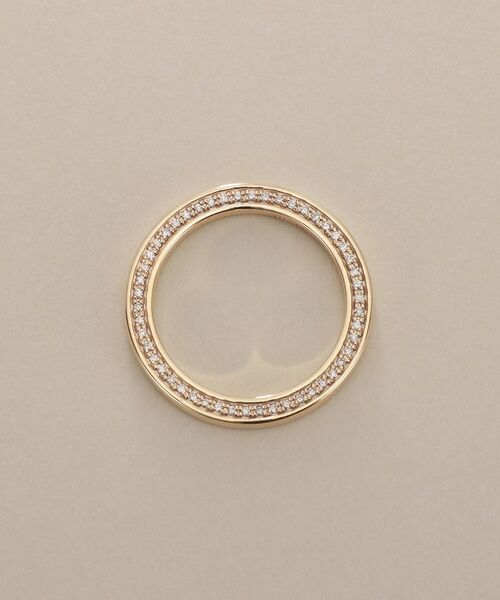 COCOSHNIK / ココシュニック リング | K10ダイヤモンド サイドダイヤリング | 詳細3