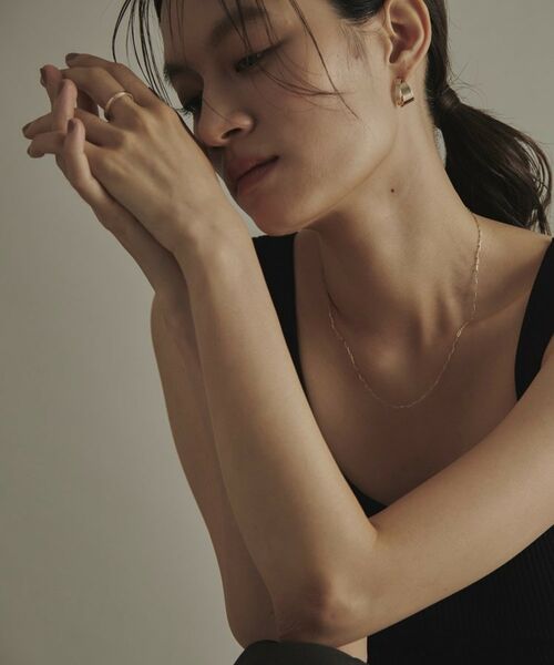 COCOSHNIK / ココシュニック リング | K10ダイヤモンド サイドダイヤリング | 詳細7