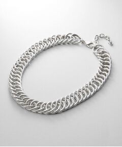 COCOSHNIK / ココシュニック ネックレス・ペンダント・チョーカー | シルバー デザインチェーン ホロウダブルカーブネックレス