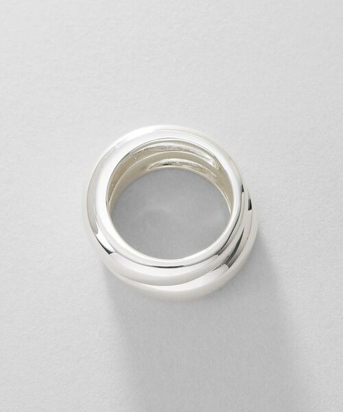 COCOSHNIK / ココシュニック リング | シルバー チャビーローテイテッドリング | 詳細3