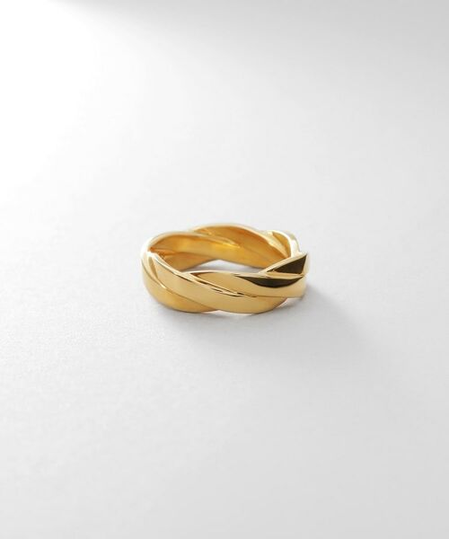 COCOSHNIK / ココシュニック リング | シルバー フラットブレイドリング GP | 詳細1