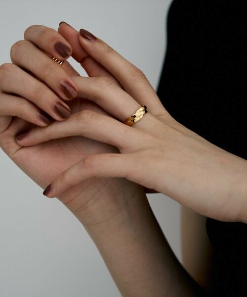 COCOSHNIK / ココシュニック リング | シルバー フラットブレイドリング GP | 詳細7