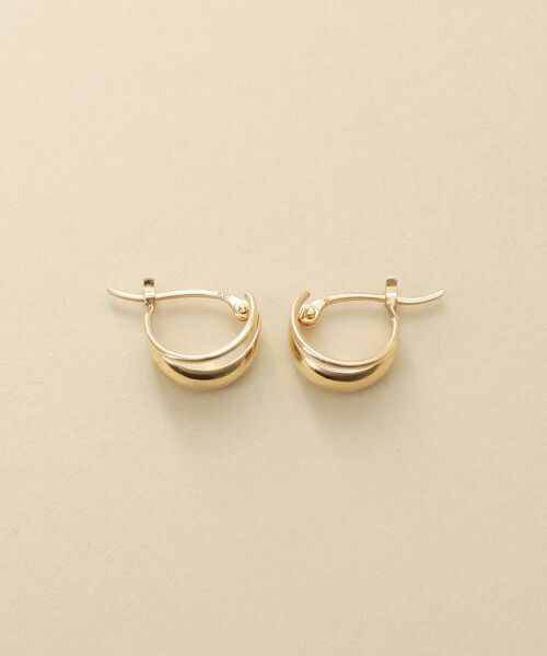 COCOSHNIK / ココシュニック ピアス・イヤリング | K10ブランチフープピアス | 詳細4