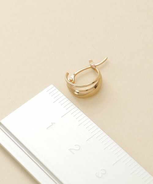 COCOSHNIK / ココシュニック ピアス・イヤリング | K10ブランチフープピアス | 詳細5