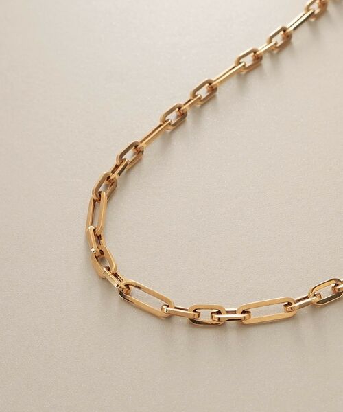 COCOSHNIK / ココシュニック ネックレス・ペンダント・チョーカー | K18中空プリム3・1フィガロ ネックレス（60cm） | 詳細2