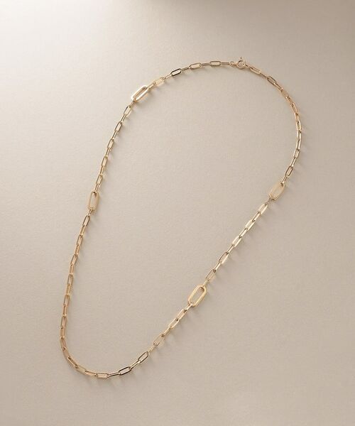 COCOSHNIK / ココシュニック ネックレス・ペンダント・チョーカー | K10中空プリムランダムステーション ネックレス | 詳細4