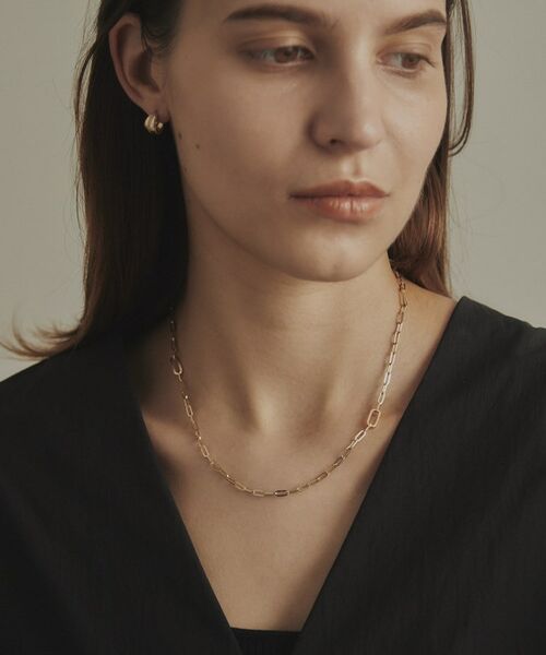 COCOSHNIK / ココシュニック ネックレス・ペンダント・チョーカー | K10中空プリムランダムステーション ネックレス | 詳細8