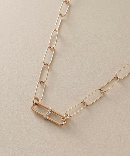 COCOSHNIK / ココシュニック ネックレス・ペンダント・チョーカー | K10ダイヤモンド PCモチーフグラデーション ネックレス | 詳細2