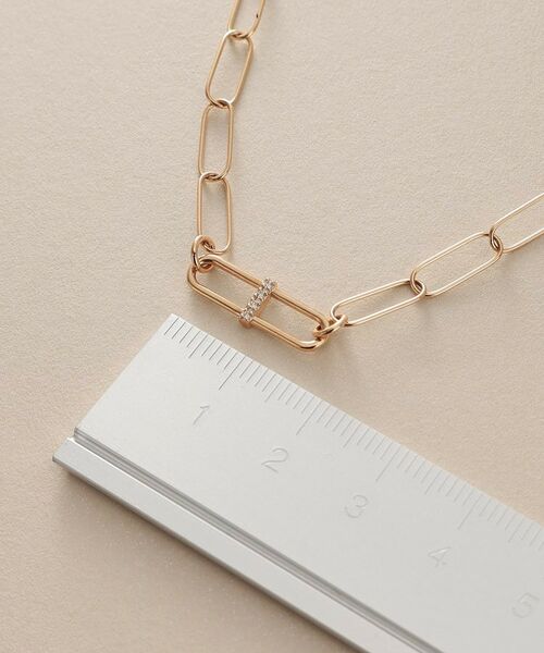 COCOSHNIK / ココシュニック ネックレス・ペンダント・チョーカー | K10ダイヤモンド PCモチーフグラデーション ネックレス | 詳細5