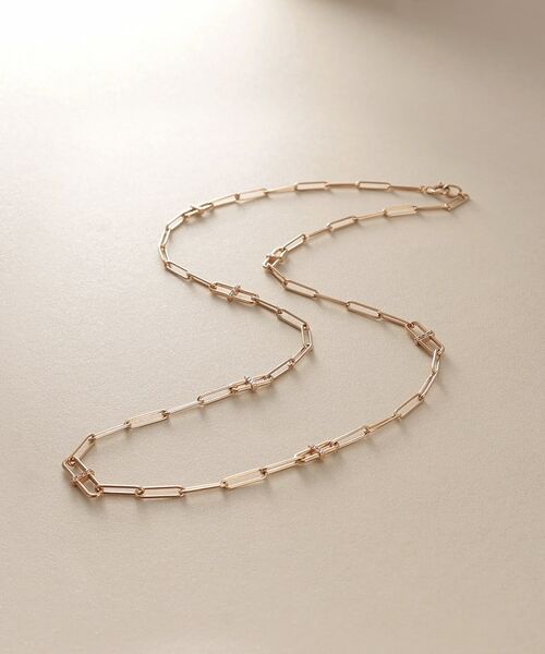 COCOSHNIK / ココシュニック ネックレス・ペンダント・チョーカー | ◆K10ダイヤモンド PCモチーフステーション ネックレス | 詳細1