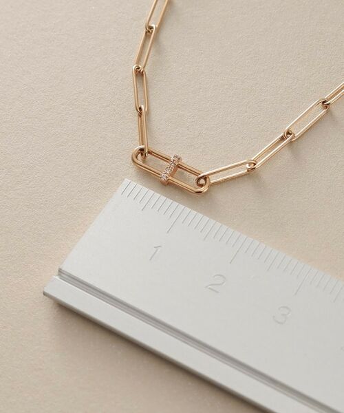 COCOSHNIK / ココシュニック ネックレス・ペンダント・チョーカー | ◆K10ダイヤモンド PCモチーフステーション ネックレス | 詳細6