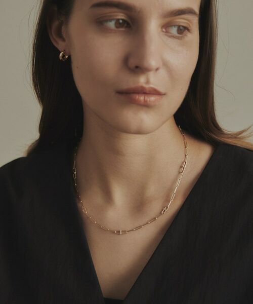 COCOSHNIK / ココシュニック ネックレス・ペンダント・チョーカー | ◆K10ダイヤモンド PCモチーフステーション ネックレス | 詳細9