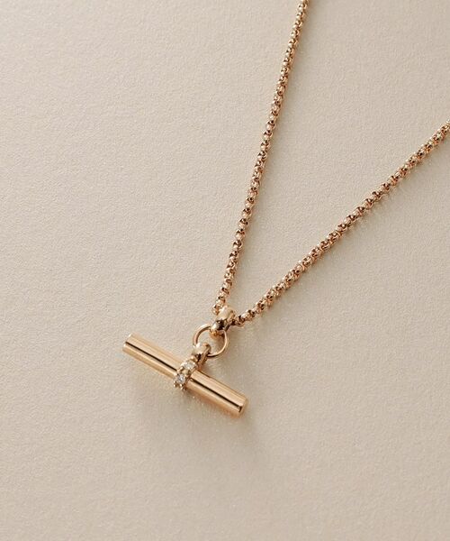 COCOSHNIK / ココシュニック ネックレス・ペンダント・チョーカー | K10ダイヤモンド マンテルモチーフ ネックレス | 詳細2