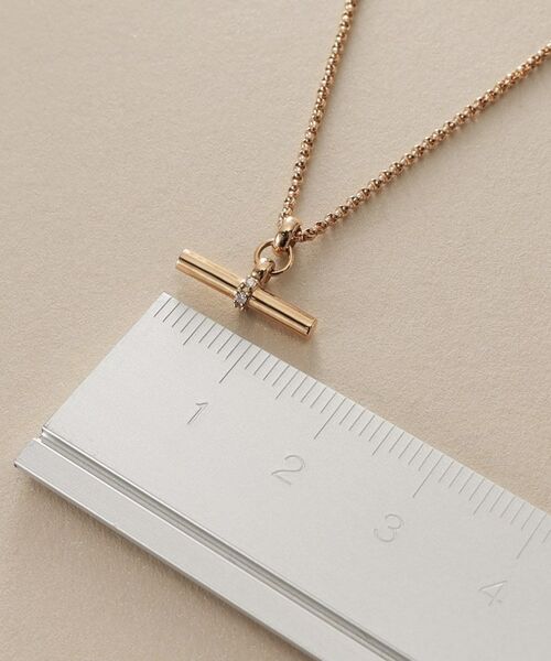 COCOSHNIK / ココシュニック ネックレス・ペンダント・チョーカー | K10ダイヤモンド マンテルモチーフ ネックレス | 詳細6