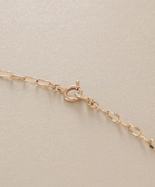 COCOSHNIK / ココシュニック ネックレス・ペンダント・チョーカー | K10ハーフプレスクリップ ネックレス | 詳細3