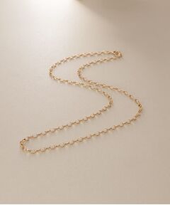 COCOSHNIK / ココシュニック ネックレス・ペンダント・チョーカー | K10甲丸カットケーブル ネックレス