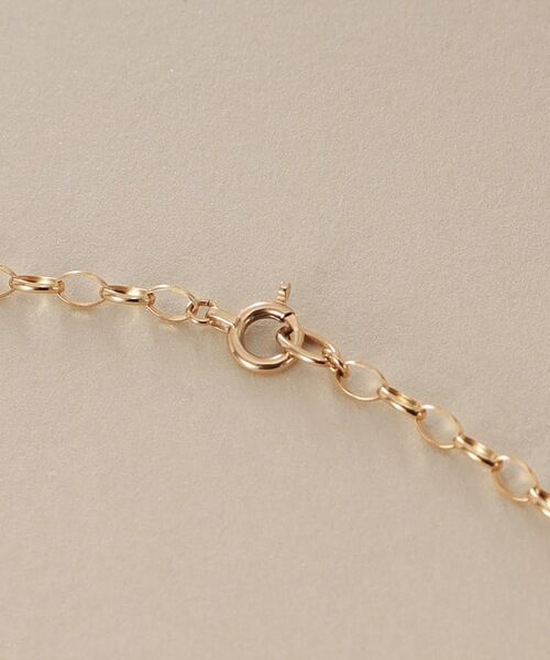 COCOSHNIK / ココシュニック ネックレス・ペンダント・チョーカー | K10甲丸カットケーブル ネックレス | 詳細3