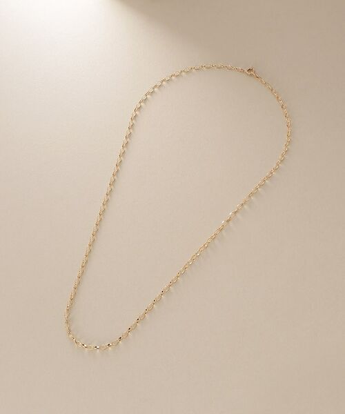 アクセサリー koko K10甲丸カットケーブル ネックレス （ネックレス・ペンダント