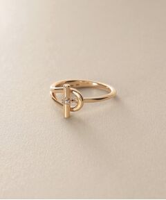 COCOSHNIK / ココシュニック リング | K10ダイヤモンド マンテルモチーフ リング