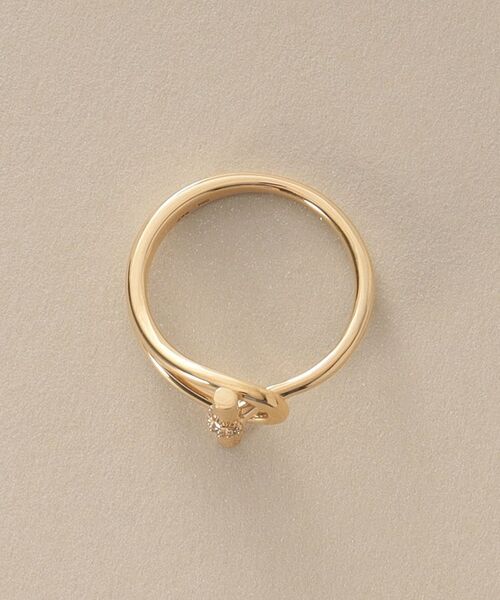 COCOSHNIK / ココシュニック リング | K10ダイヤモンド マンテルモチーフ リング | 詳細3