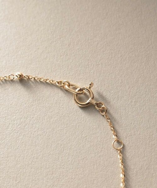 COCOSHNIK / ココシュニック ブレスレット・バングル | K18フラットキヘイ×ハニーカットビーズ ブレスレット | 詳細3