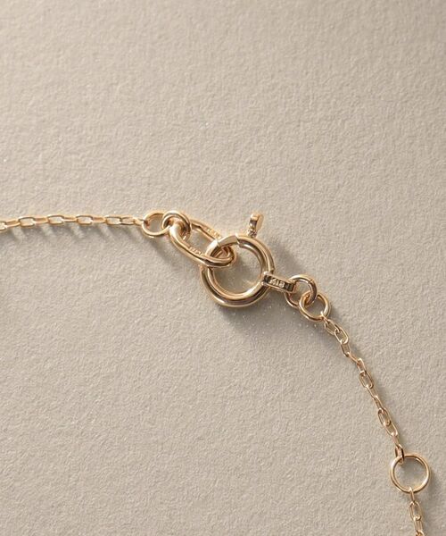 COCOSHNIK / ココシュニック ブレスレット・バングル | K18フラットキヘイ×カットビーズ ブレスレット | 詳細3