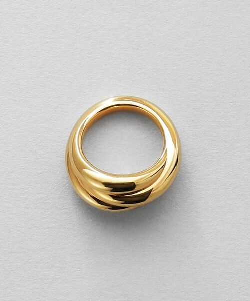 COCOSHNIK / ココシュニック リング | シルバー タングルドドームリング GP | 詳細3