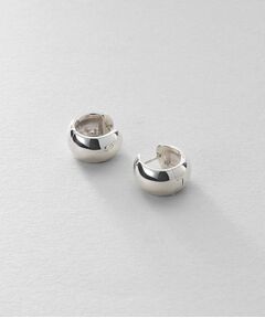 COCOSHNIK / ココシュニック ピアス・イヤリング | シルバー ハギーフープ ワイドピアス
