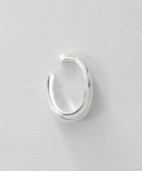 COCOSHNIK / ココシュニック ピアス・イヤリング | シルバー オーバルイヤカフ | 詳細3