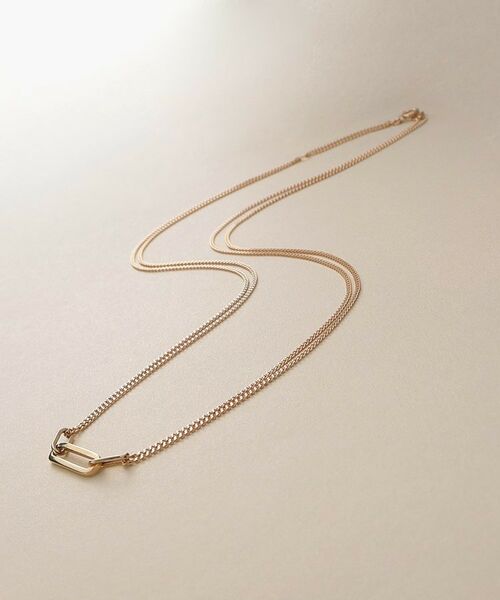 COCOSHNIK / ココシュニック ネックレス・ペンダント・チョーカー | K10中空プリムキヘイループ ネックレス | 詳細1