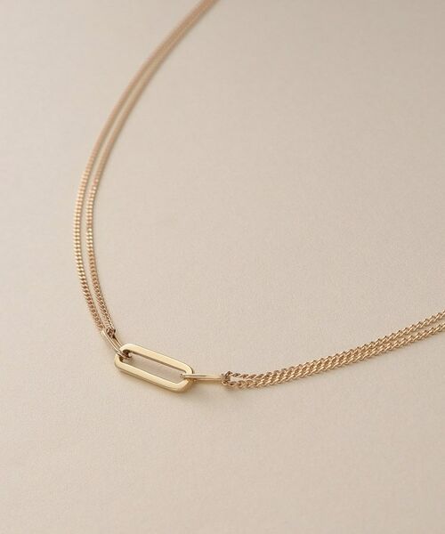 COCOSHNIK / ココシュニック ネックレス・ペンダント・チョーカー | K10中空プリムキヘイループ ネックレス | 詳細2