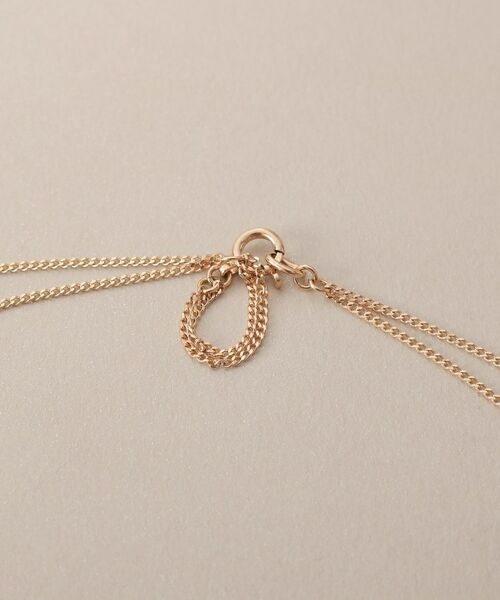 COCOSHNIK / ココシュニック ネックレス・ペンダント・チョーカー | K10中空プリムキヘイループ ネックレス | 詳細4